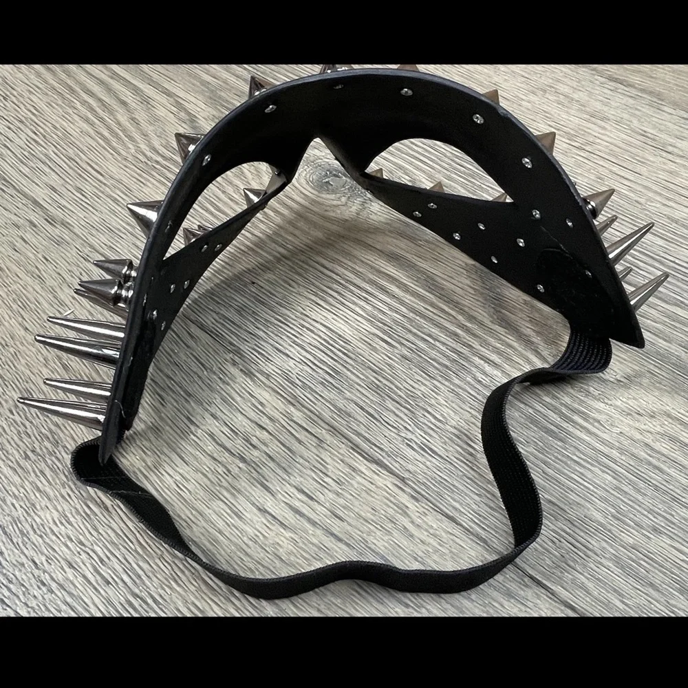 Unisex Steampunk Fantasy Aesthetic Masquerade Party Custom Spike Mask NWT!
